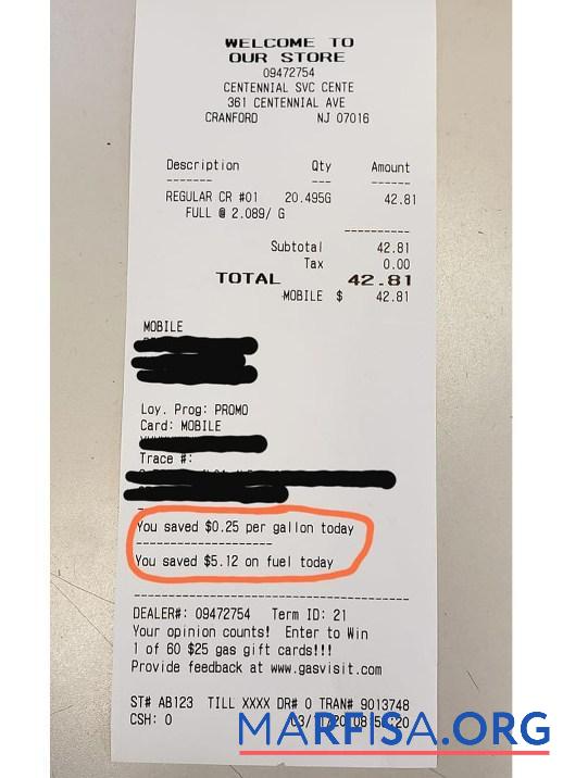 Blank Phillips store payment receipt download for verification